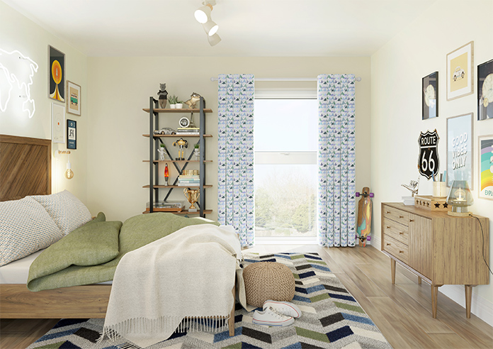 Cloudy Peaks, Icicle - Made to Measure Curtains - Image 14
